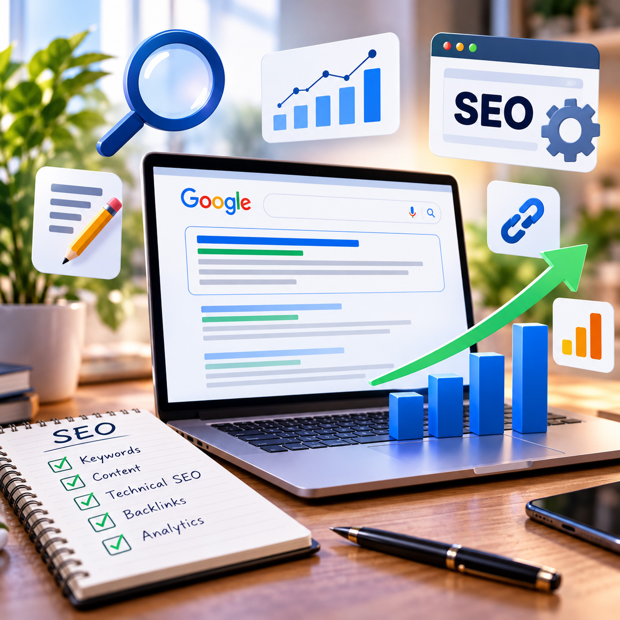 تحسين محركات البحث SEO
